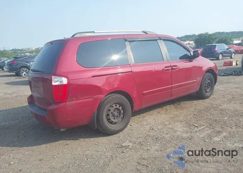 2010 Kia Sedona Lx z USA, uszkodzony, nr VIN KNDMG4C36A6334221